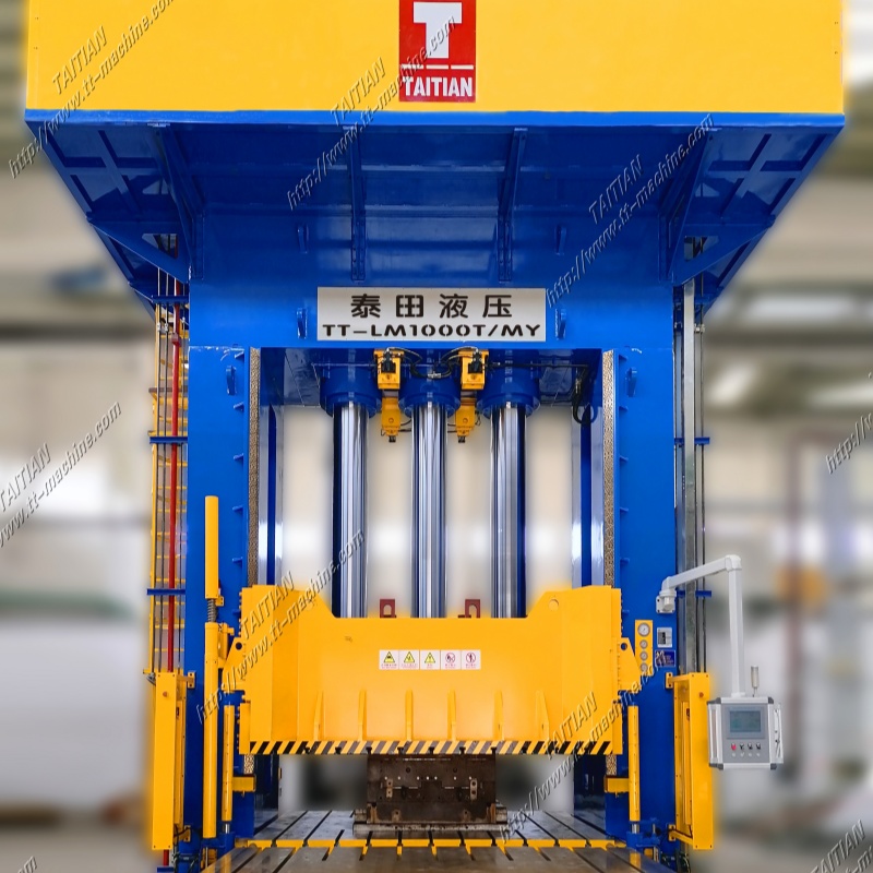 1000tons Composites Press Hydraulic pentru carcasa cu baterie pentru vehicule noi cu energie