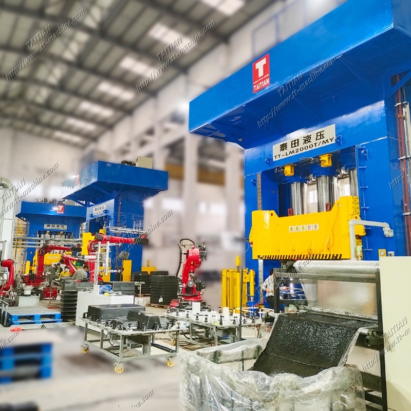 2000tons Composites Hydraulic Press for New Energy VEHICE CASE BATERIE